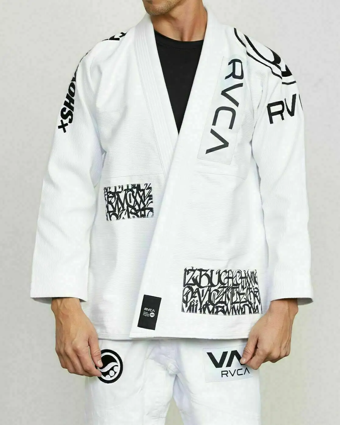 2022 Neuankömmling Hochwertiges benutzer definiertes Logo RVCA Bjj Gi Jiu jitsu Gi Brasilia nisches Jiu jitsu GI Kimono