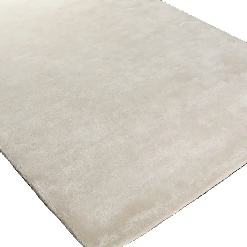 Tapis en soie bambou, tencel, tapis brillants, fabricants indiens, à prix bas, vente en gros,