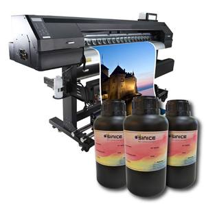 Tinta de inyección de tinta UV LED directa de fábrica para máquina de impresora digital para impresión digital - Product Image 1