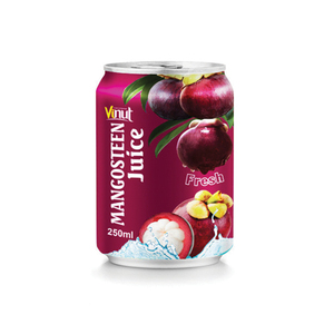 GMP HACCP KOSHER ISO lal sertifikalı Viet Nam meyve suyu ile kaliteli 100% Mangosteen suyu 200ml kutular - Product Image 6