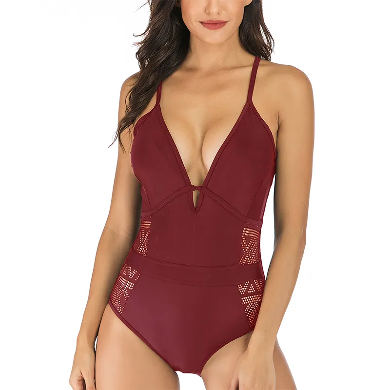 Maillot de bain une pièce noir, imprimé, qualité supérieure, contrôle ventre, pour femmes, vêtements de plage, nouvelle collection, offre spéciale