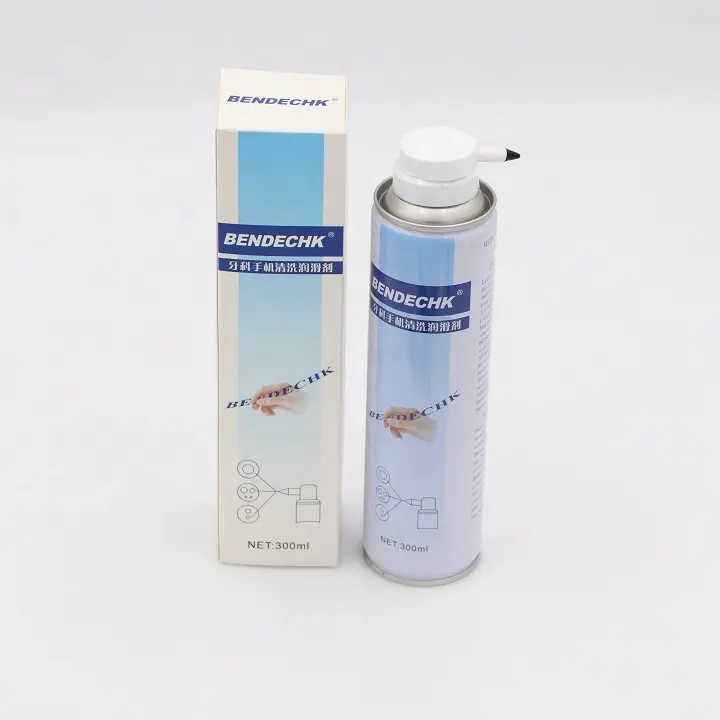 Aerosol de aceite para reparación Dental, lubricante dental, pieza de mano de zumo, 300ml/550ml