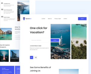 Diseño y desarrollo del sitio web de reserva de Vuelo en línea
