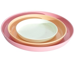 北欧风格镀金圆形托盘高品质餐具新设计托盘为您的家 - Product Image 3