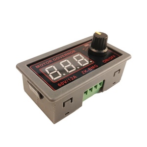 DC Motor Controller PWM Einstellbare Geschwindigkeit Digital anzeige Encoder Frequenz regler ZK-BMG DC 9-60V 12V 24V 36V 48V 12A - Product Image 1