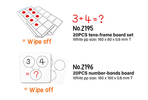 Math Tens-frame and Number-<strong>bonds</strong> Board Set
