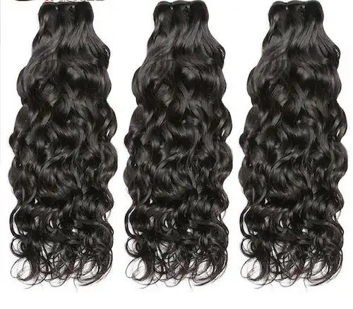 Top Quality Indian Raw Unprocessed Hair Weave Suppliers In High Grade Water Wave Human Hair Extensions Oriental Hairs