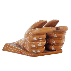 Chủ thẻ nhựa vẽ tay thủ công tốt nhất từ Nepal cho bàn văn phòng hoặc bàn tiếp tân - Product Image 2