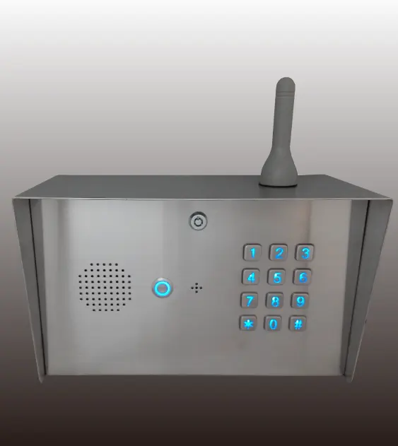 3G keypad PIN code door Intercom doorbelll door phone 3G door phone gate opener controller relay switch via SMS free call 415412