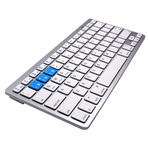 Mỏng ABS 78 phím <span class=keywords><strong>bk3001ba</strong></span> nhiều thiết bị bàn phím bluetooth - Product Image 1