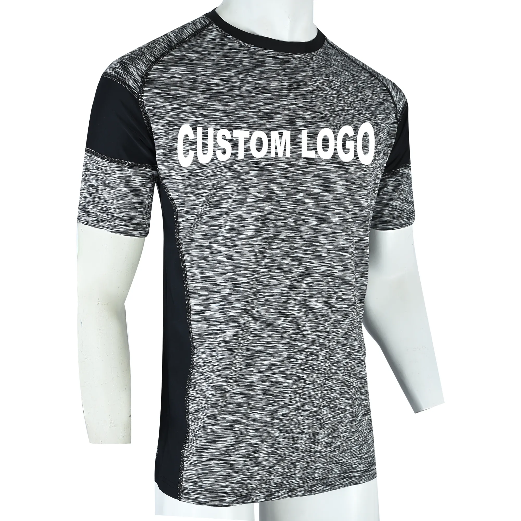 Homens Ginásio Personalizado Camiseta de Treino, Muito Elástico para um confortável ajuste atlético T-shirt Fazer O Seu Próprio Design do Paquistão
