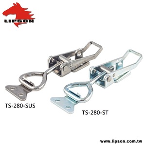 TS-280-ST Aço Galvanizado Toggle Grampos Bloqueio Braçadeira De Compressão Caso De Bloqueio Hardware Sobre O Clipe Do Centro Pesado Desenhar Trava