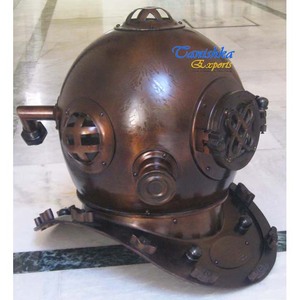 Collectible Brass Antique Finish <strong>Divers</strong> Diving <strong>Divers</strong> Helmet Nautical Marine Scuba <strong>Deep</strong> Sea Diving Helmet - Product Image 2