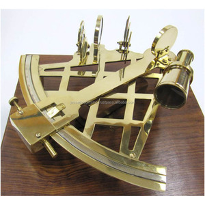 Katı pirinç Kelvin & <span class=keywords><strong>Hughes</strong></span> tam boy Sextant antika pirinç kaplama için Premium kalite navigasyon amaçlı