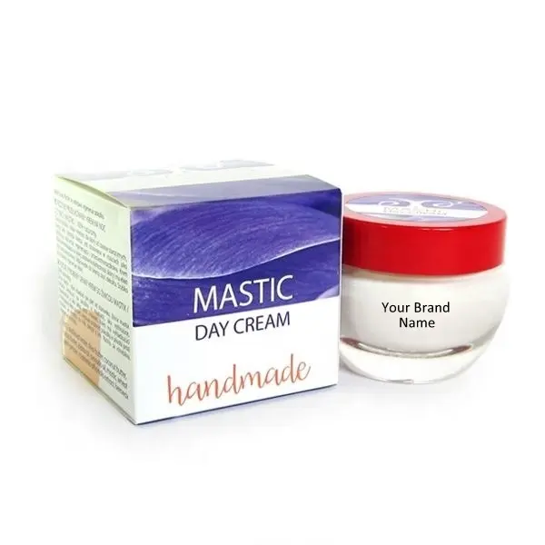 Handmade Day Face Cream With Mastic | Natural Product | Private Label | Wholesale | Bulk | Custom Formulation | Made in the EU