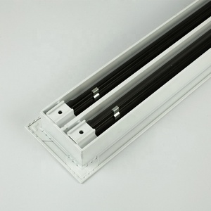 Aluminium Linear Slot Diffusor Hvac Decke Air Diffusoren