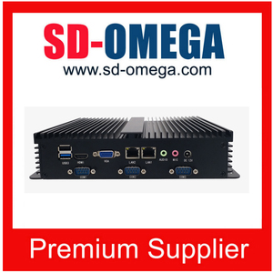<strong>Embedded</strong> Computer SD823-1037U-3COM With CPU 1037U With 3 COM / 4 USB / 2 LAN Fanless <strong>Embedded</strong> Computer