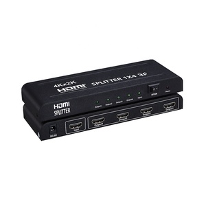 Venda direta da fábrica 1.4 v 2.0 v entrada 1x4 4x1 1 4 1 saída de áudio e vídeo x 4 hd splitter