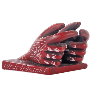 Chủ thẻ nhựa vẽ tay thủ công tốt nhất từ Nepal cho bàn văn phòng hoặc bàn tiếp tân - Product Image 1