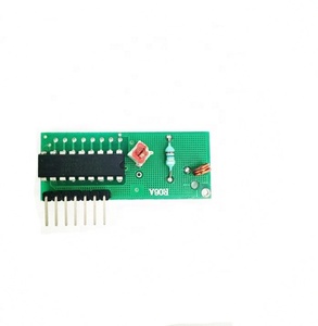 Taidacent-transmisor y receptor Rf de 5 voltios, Kit de Control remoto PT2272-M4, código fijo, 433mhz, 315mhz