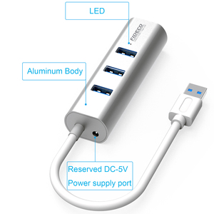 FIDECO อะแดปเตอร์เครือข่ายอีเทอร์เน็ต Usb 3.0 3 Usb Hub ไปยัง Rj45 - Product Image 5