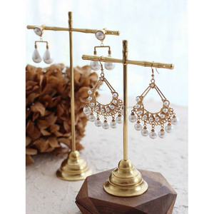 Phong cách hiện đại dây kim loại trang sức hiển thị đứng dứa hình với vàng sơn tĩnh điện hoàn thiện thiết kế độc đáo cho tổ chức - Product Image 4