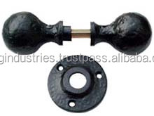 OMG Industries鋳鉄ブラック八角形ドアノブロックハンドル128mm,家具用ワードローブリビングルームキッチン引き出し用 - Product Image 5