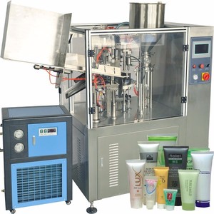 管状軟膏およびクリーム充填およびシール機