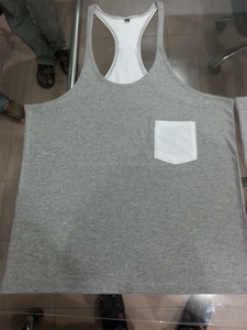 卸売カスタムロゴメンズマッスルジムワークアウトストリンガータンクトップボディービルフィットネスTシャツ