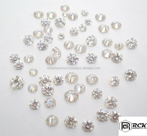 Hindistan'dan elmas toptancı hakiki Lab yetiştirilen CVD beyaz doğal elmas 0.005 karat <span class=keywords><strong>Pices</strong></span> başına 0.10 karat 1 Mm 6 Mm VVS1