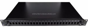 PANEL de fibra óptica EXTRALINK de 24 núcleos, accesorios de cableado negro, panel de fibra óptica EX.3012 - Product Image 2