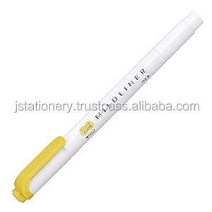 斑马Mildliner 5色套装-精制温和颜色-双面水性颜料墨水荧光笔 (WKT7-5C-NC-N)