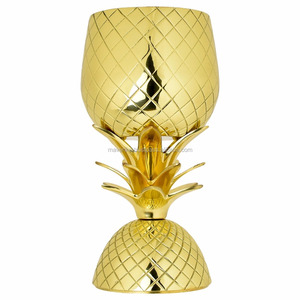 Gold Pineapple Shaped Cocktail Bar Standing Tumbler Mug <strong>Cup</strong> Bar Ware Drinking Party for <strong>All</strong> <strong>Types</strong> <strong>of</strong> Beverages - Product Image 5