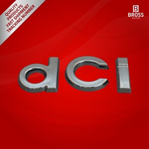 BSP583 krom dci rozet Monogram amblemi R.e.n.a.u.l.t Megane MK3; Clio MK4; D.a.c.i. Bir toz bezi - Product Image 2