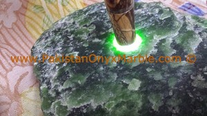 หยก NEPHRITE หยาบของฉัน,แร่อัฟกานิสถานปากีสถานทำตามสั่ง - Product Image 2