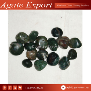Trend hint doğal cilalı ağaç akik boyalı turkuaz eskitme taşlar karışık boyalı çakra taşlar Rune eskitme taşlar - Product Image 2