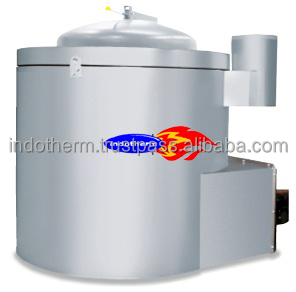 100 Kgs燃气工业炉自动熔化和保持坩埚与标准设备的金属应用 - Product Image 3