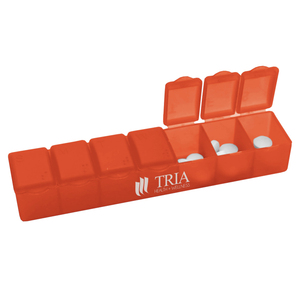 USA Made 7-<strong>Day</strong> Pill Dispenser - Great for Travellers, Holds a Week's Worth of Pills and Comes with Your logo - Product Image 2