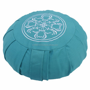 Top Sale Removable Outer Cover and Plated Indian Meditation Cushion <strong>Zafu</strong> Indian Supplier - Product Image 3