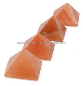 Wholesale <strong>Red</strong> Jade <strong>Pyramids</strong> Handmade Crystal Crafts Reiki Minerals for Feng Shui Direct from Khambhat Manufacturer - Product Image 1
