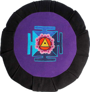 Top Sale Removable Outer Cover and Plated Indian Meditation Cushion <strong>Zafu</strong> Indian Supplier - Product Image 5