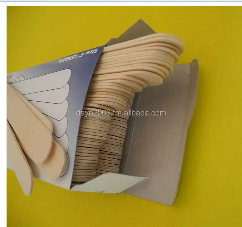 Disposable Sterile Wooden Tongue Depressor with Beaker and cheapest price model no.TD-001