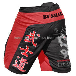 Mma quần short với nhanh chóng khô thoáng khí lưới lót chống nhăn tính năng thân thiện với môi OEM Dịch vụ có sẵn - Product Image 2