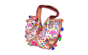 Satın geleneksel Kutch el nakışı Banjara çanta büyük boy kach nakış banjara çantası - Product Image 4