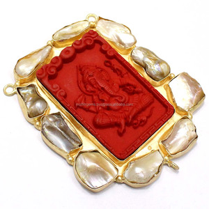 Toptan 22 karat altın kaplama Lord düğün için elmas ile buda kolye moda basit düz paslanmaz çelik zincir - Product Image 2