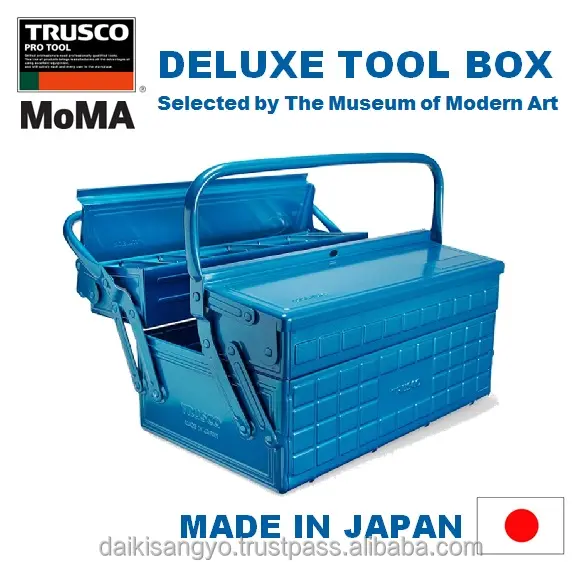 Popular y famoso Acero de armarios de almacenamiento de Trusco Deluxe herramienta caja con múltiples funciones, hecho en Japón
