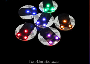 2016 New Design Fashion Festival Halloween High Quality Colorful Led Flashing Promotion Soft Pvc <strong>Coaster</strong>
