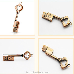 2016 New Novel Design Hot Selling Festival Interesting Metal Key Shaped <strong>Usb</strong> 1gb 2gb 4gb 8gb 16gb 32gb /flash Memory