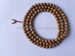 ลูกปัดไม้จันทน์สีน้ำตาลกลม7มม. หลวม/108เม็ดพุทธ/ลูกปัดไม้จันทน์แท้ - Product Image 6
