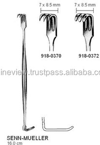Senn Muller Retractors Double Ended Sharp <strong>6</strong>.25&quot; - Product Image 4